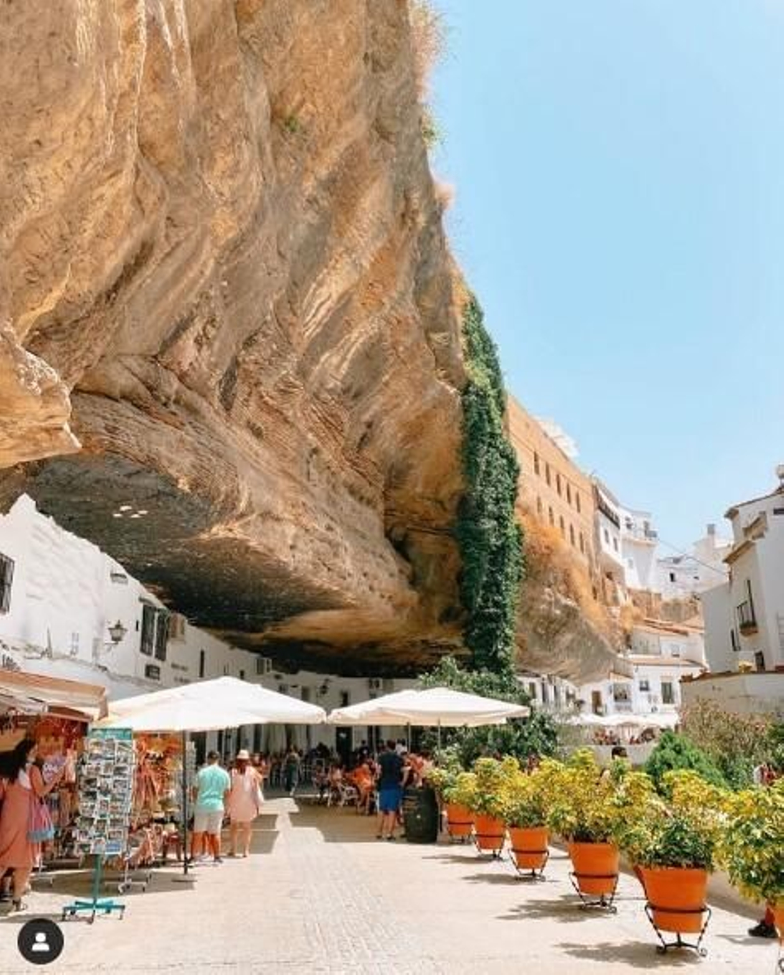 Las Cuevas del Sol, en Setenil de las Bodegas Las Cuevas del Sol, en Setenil de las Bodegas