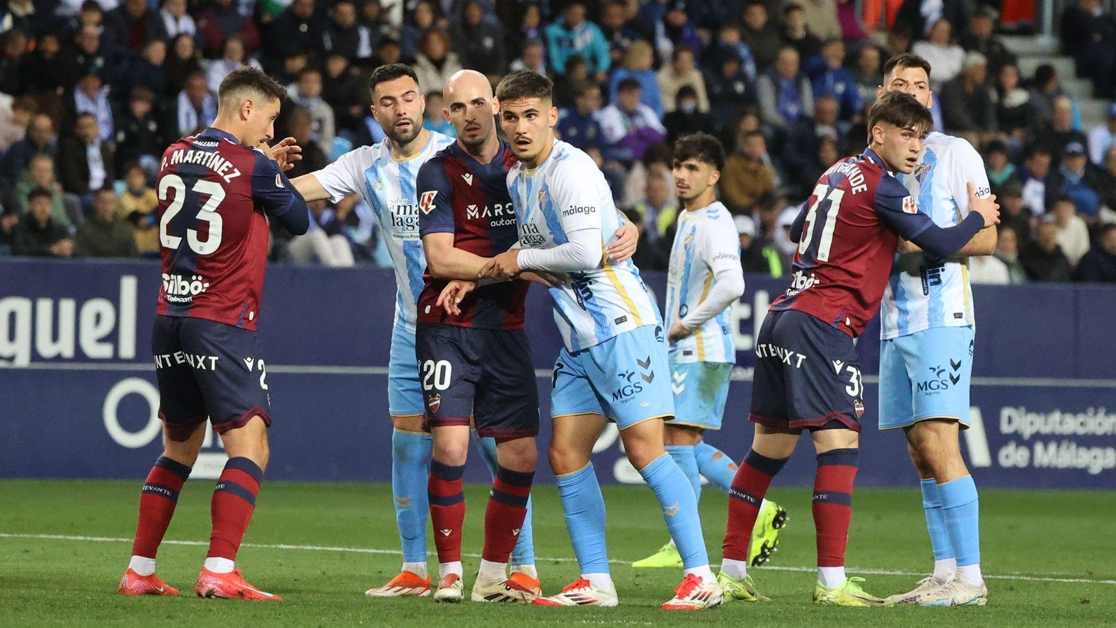 Las fotos del Málaga CF-Levante