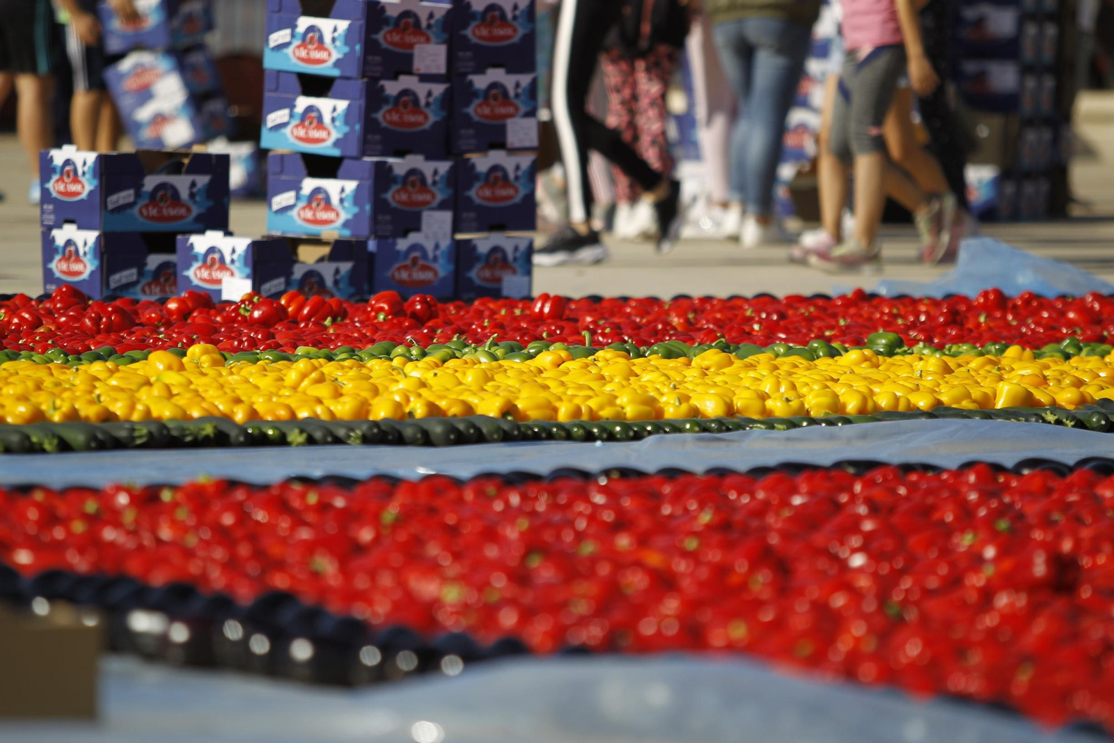 Fotogalería Récord Guinness Corazón Hortalizas Almería