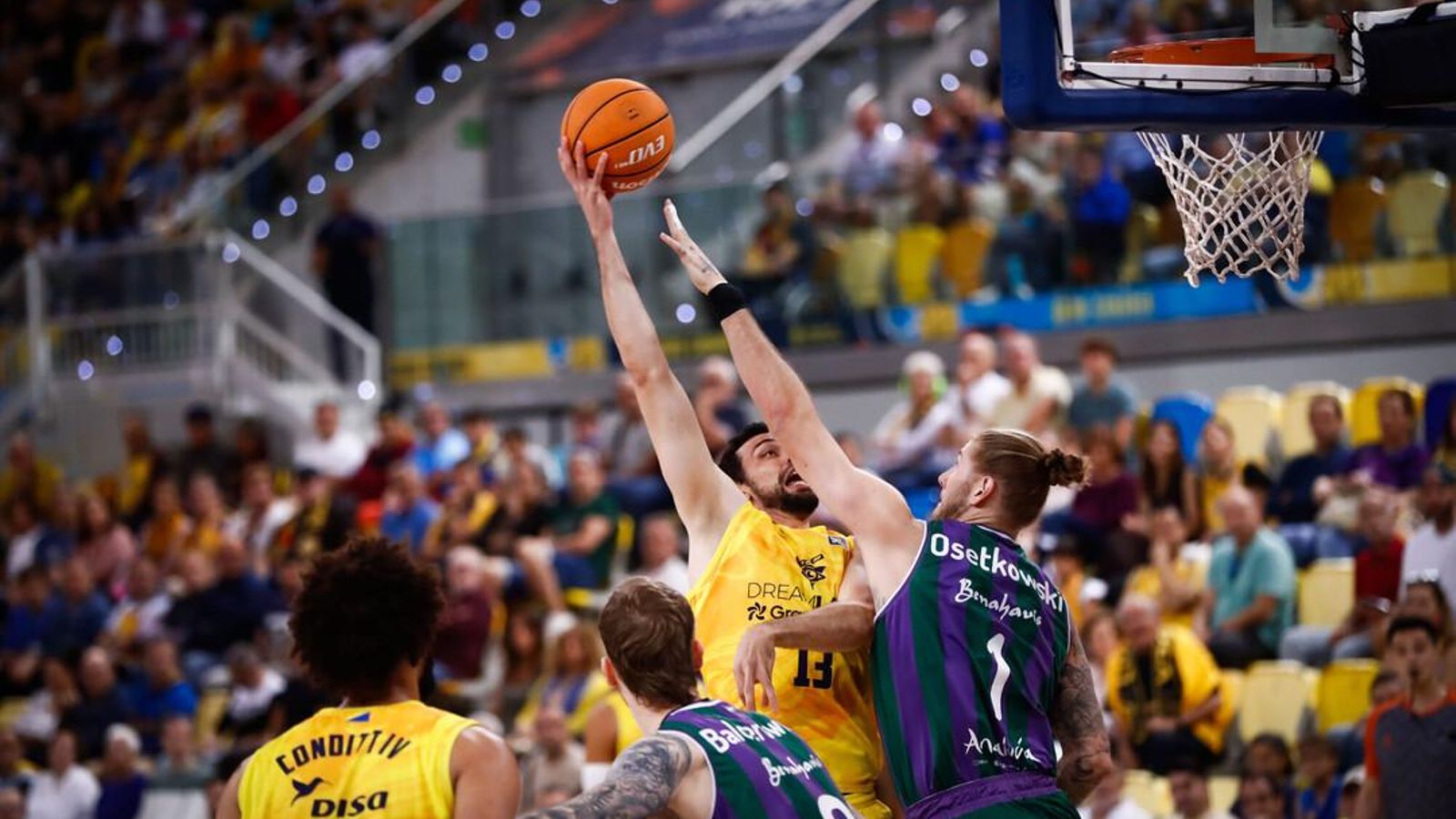 El Gran Canaria-Unicaja, en fotos