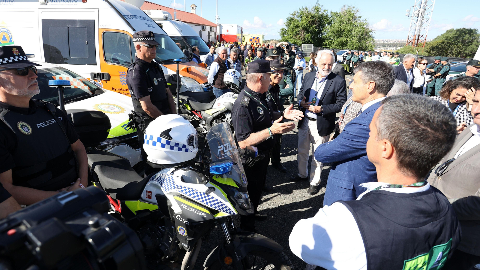 Activado el dispositivo de Emergencias con motivo de la celebración del Gran Premio de MotoGP de Jerez