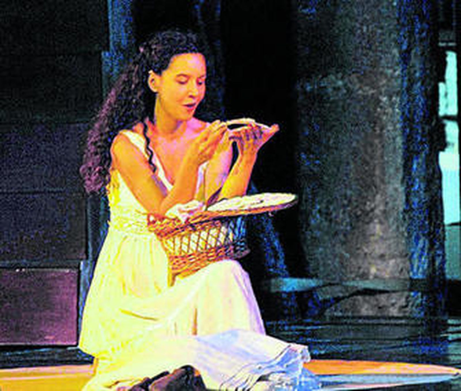 Concha Medina, en un momento de 'Yerma'.