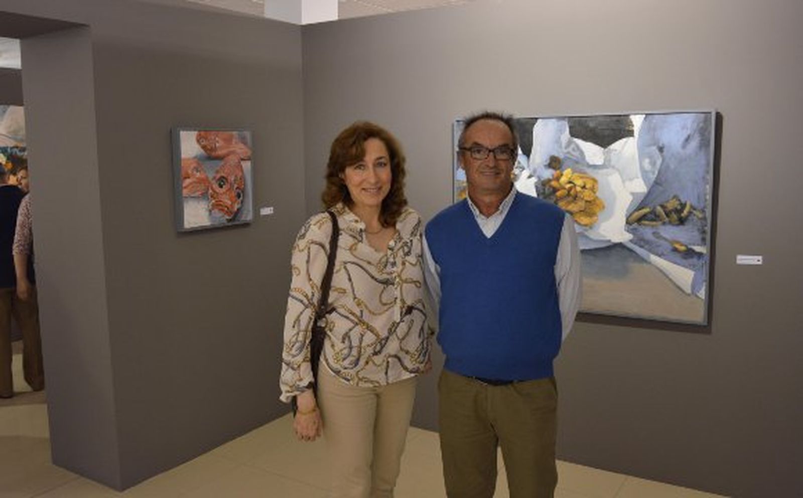 Rosana Suárez con el pintor jerezano Fermín Villaescusa.

Foto: Ignacio Casas de Ciria