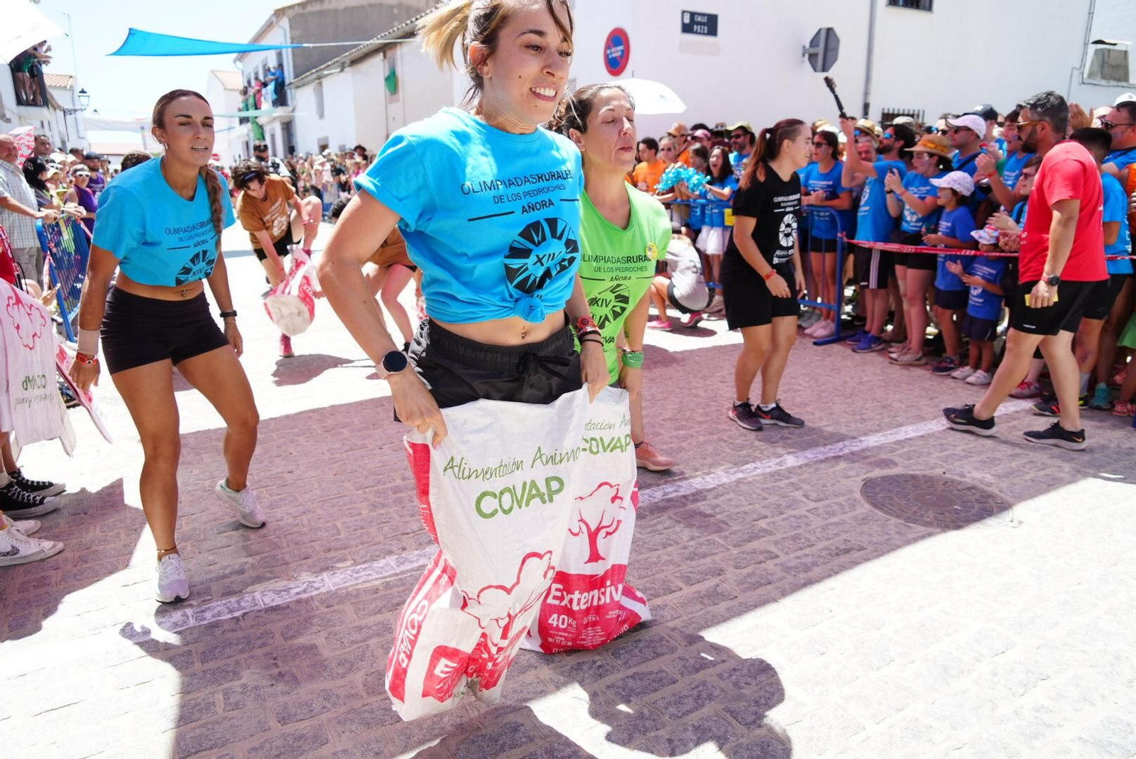 Una de las competiciones de las Olimpiadas Rurales.