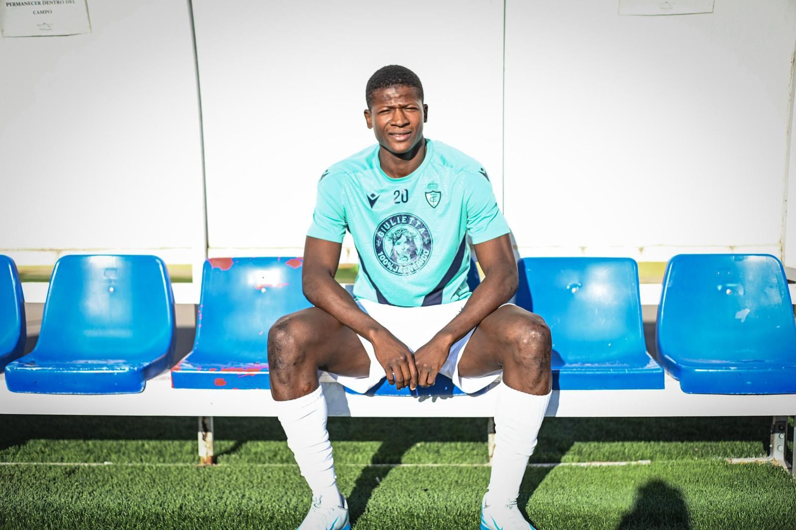 Zeidy, en un amistoso con el primer equipo.