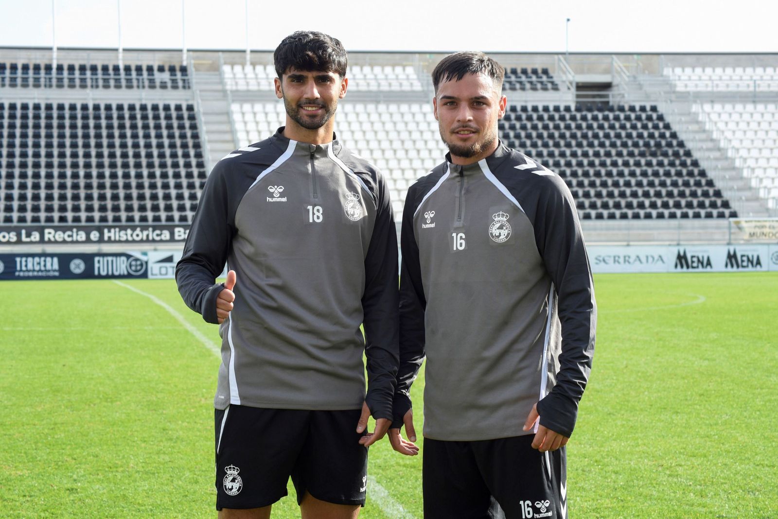 Los recién llegados David Muñoz y Ángel Mancheño