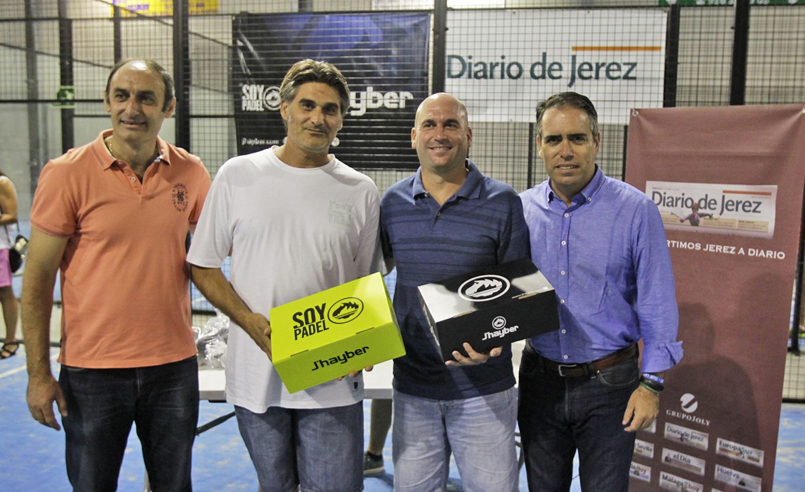 Pepe Salado y Francis Reina, campeones de la Categoría C.