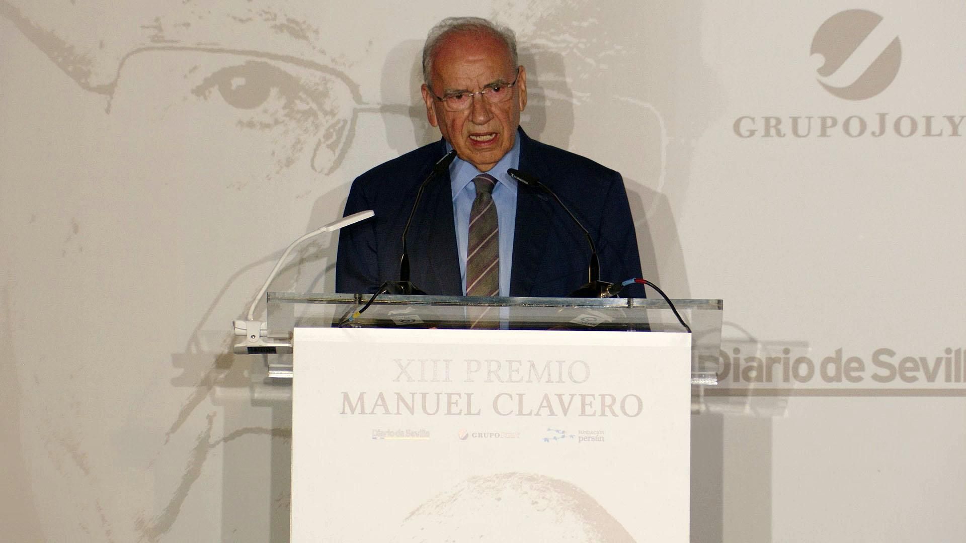 XIII Premio Manuel Clavero. Discurso de Alfonso Guerra