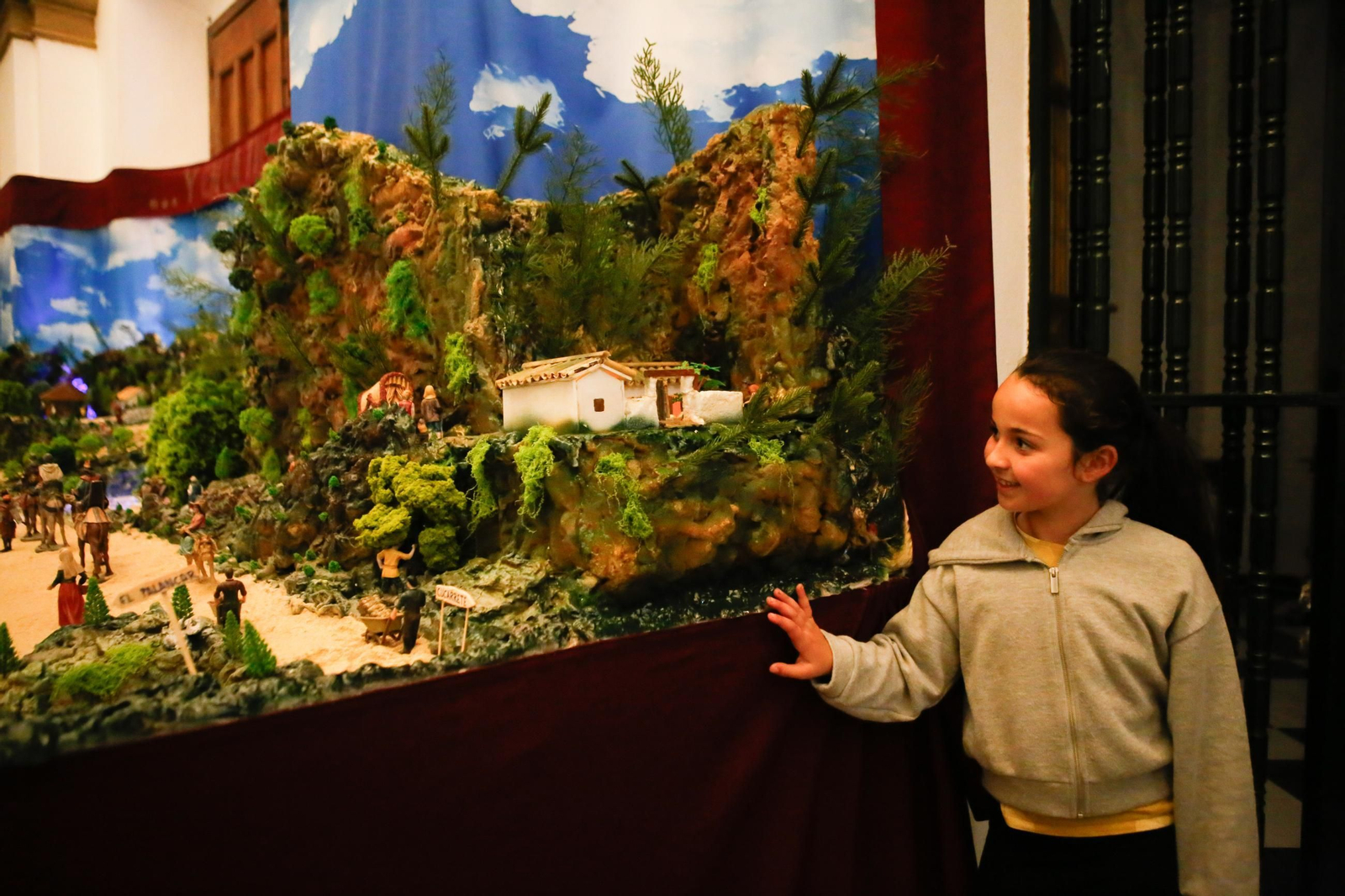 Fotos del belén inspirado en La Polvorilla de Los Barrios