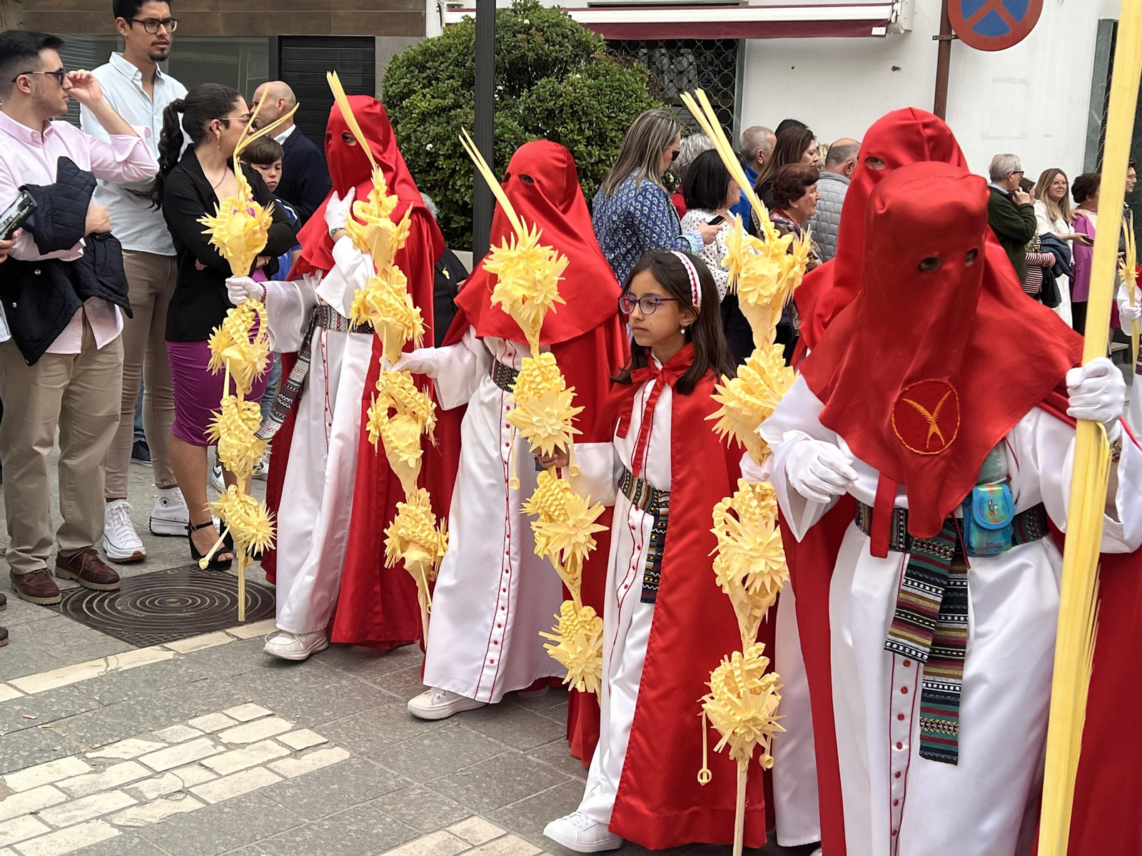 La procesión de La Pollinica de Priego de Córdoba el Domingo de Ramos 2024, en imágenes