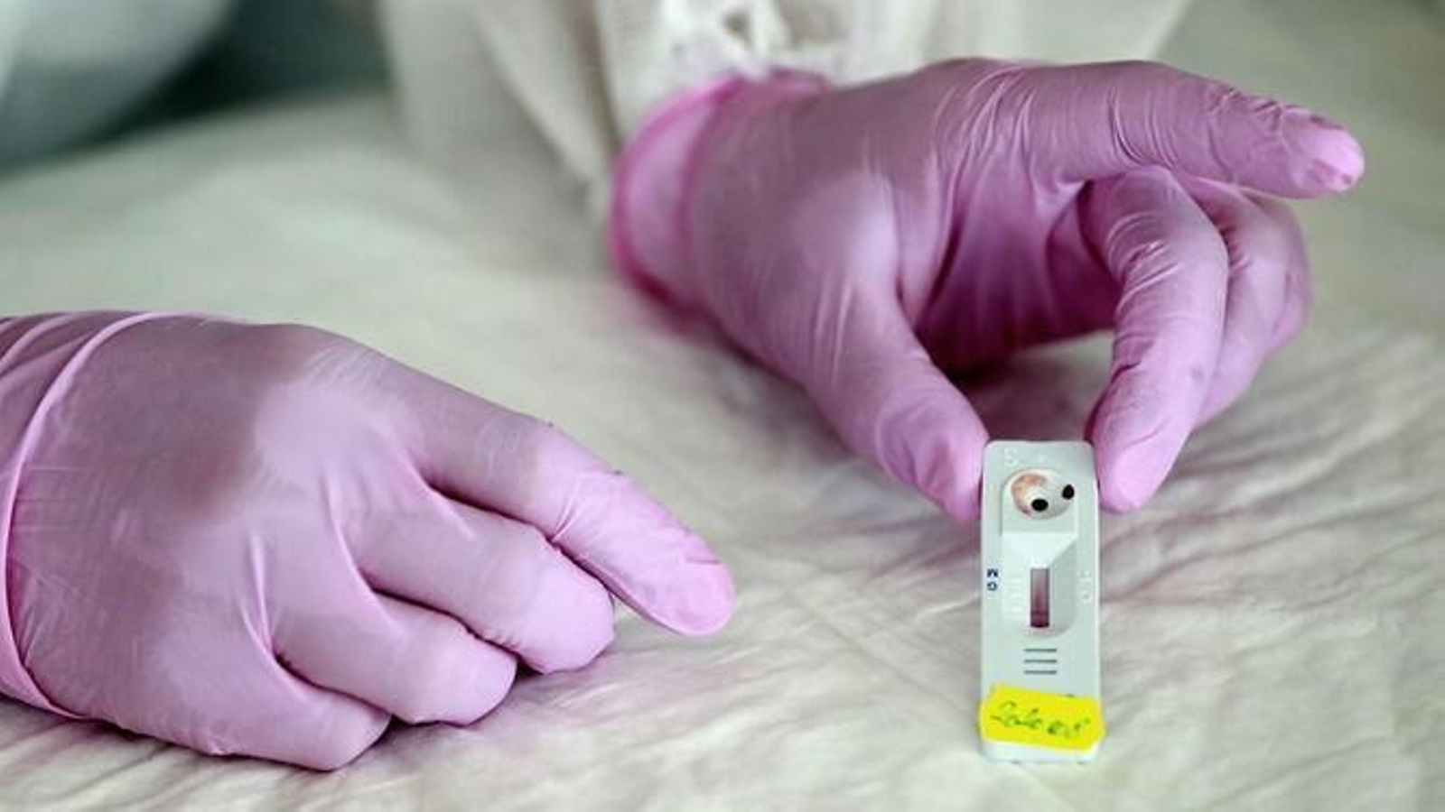 Test para detectar la covid-19.