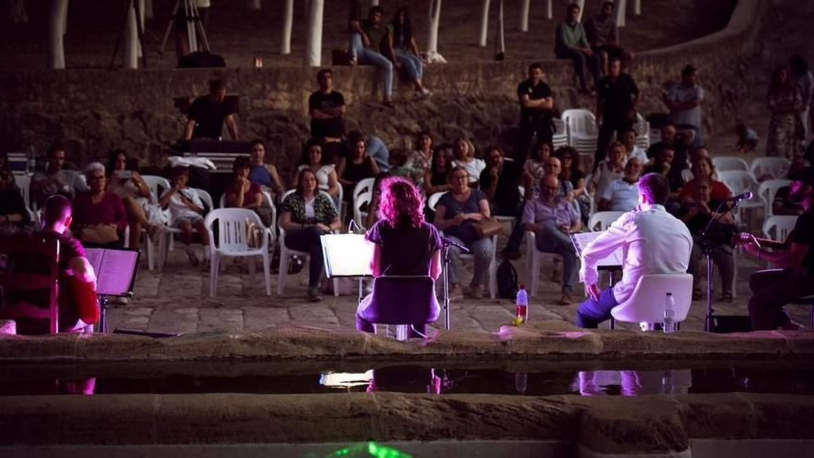 Un concierto de la tercera edición del Festival de las Fuentes.