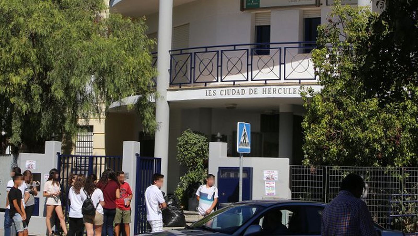 El IES Ciudad de Hércules es uno de los que será objeto de mejoras.