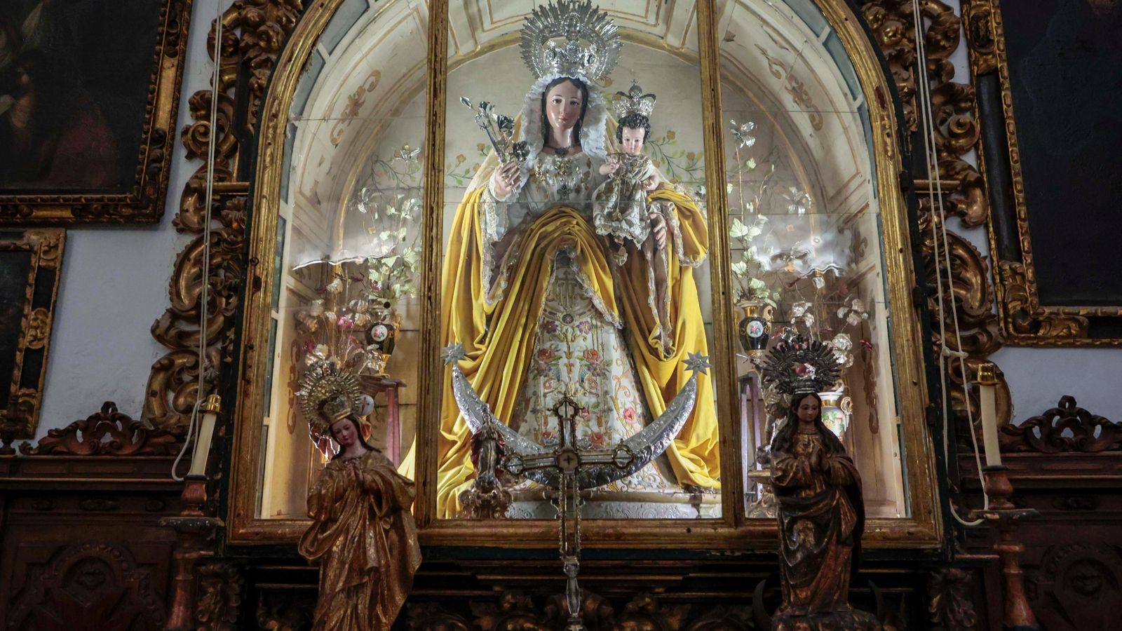 El museo del monasterio de San Leandro de Sevilla.