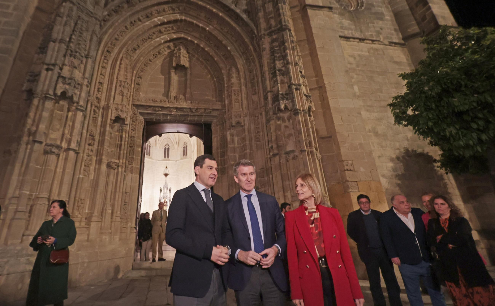 Feijóo de visita en Jerez