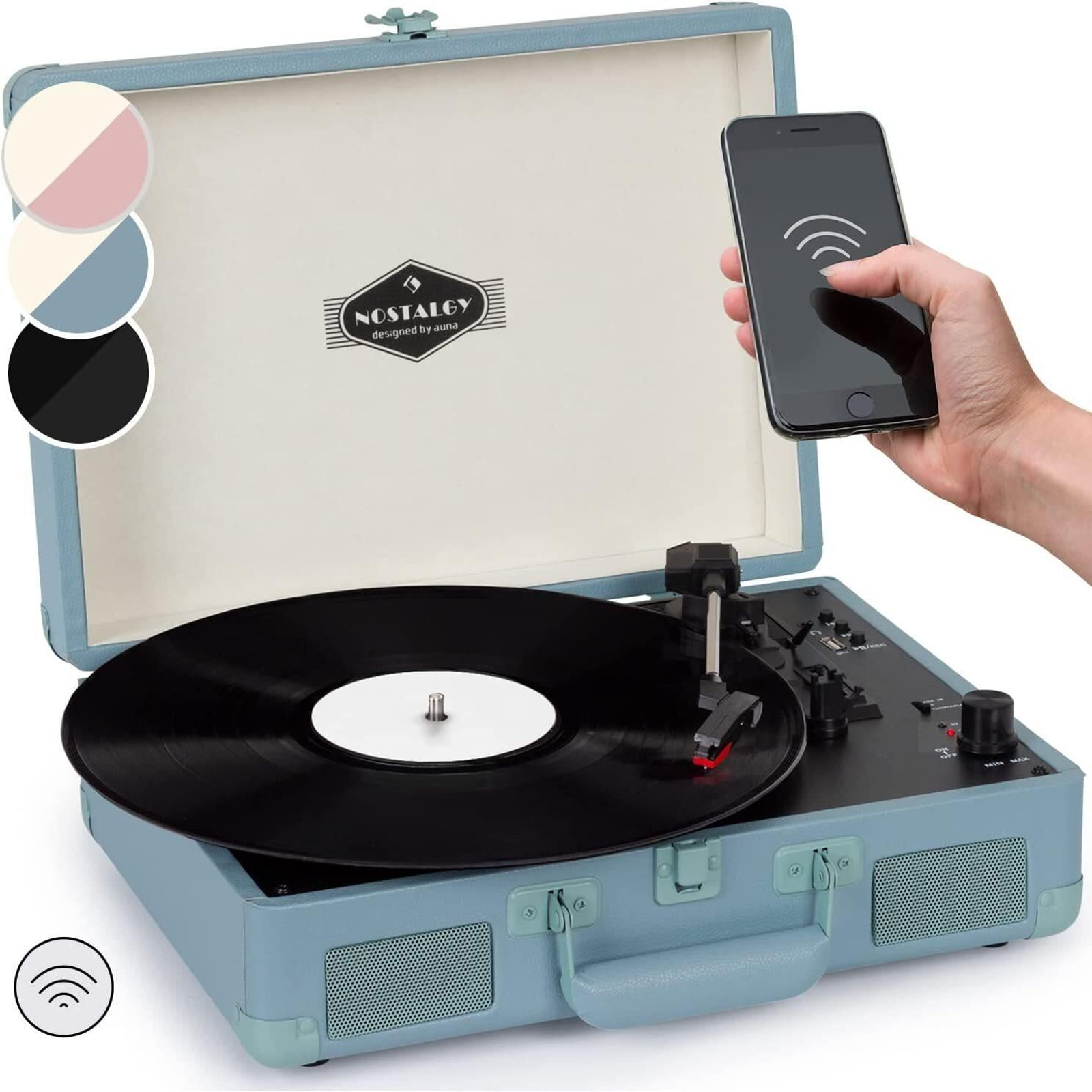 Tocadiscos con buetooth