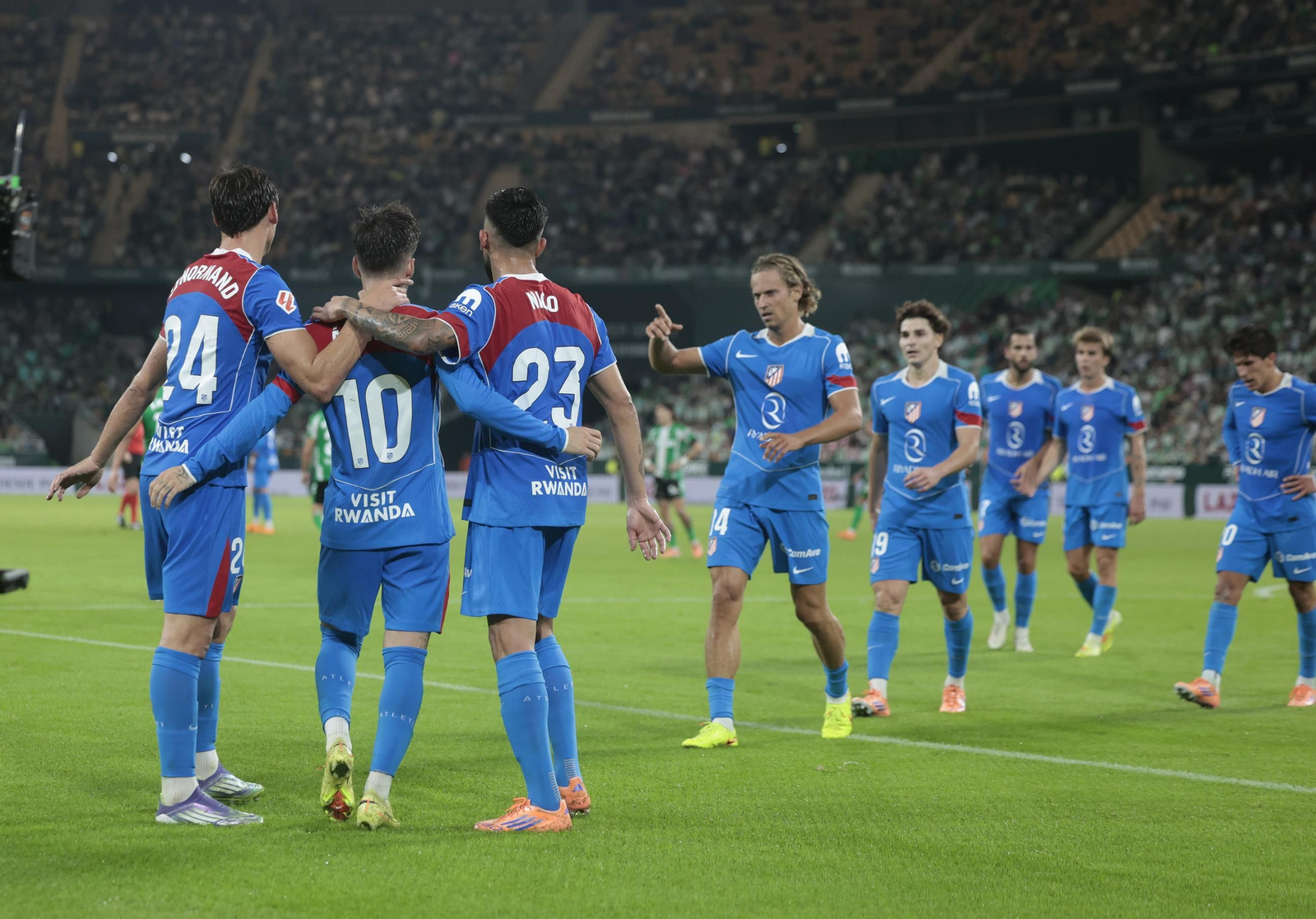 Las fotos del Betis - Atlético de Madrid