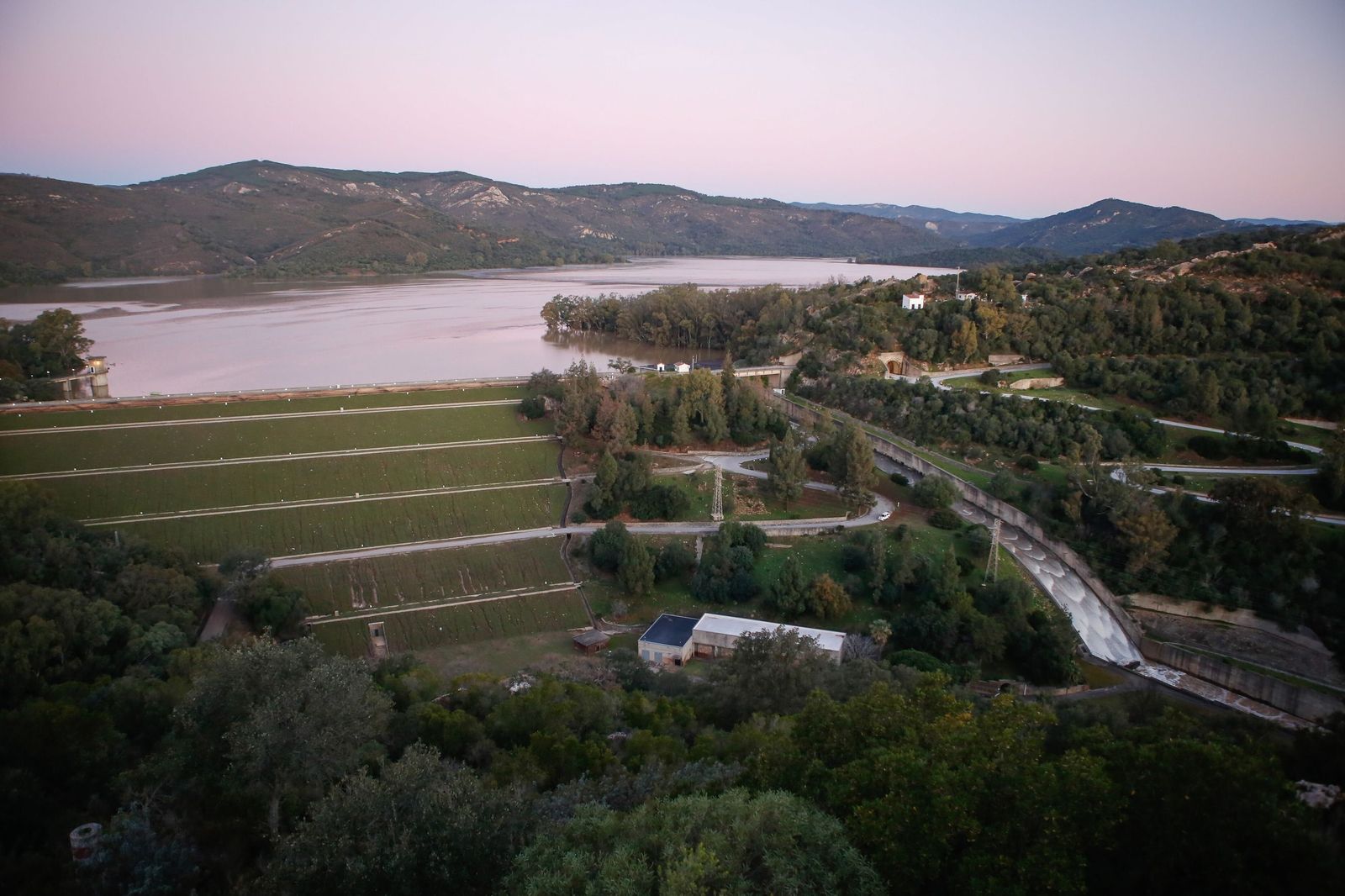 El embalse de Guadarranque.