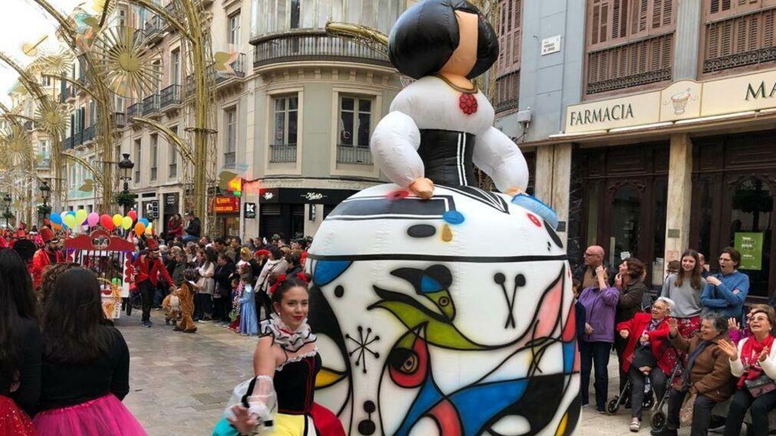 Uno de los pasacalles de Carnaval.