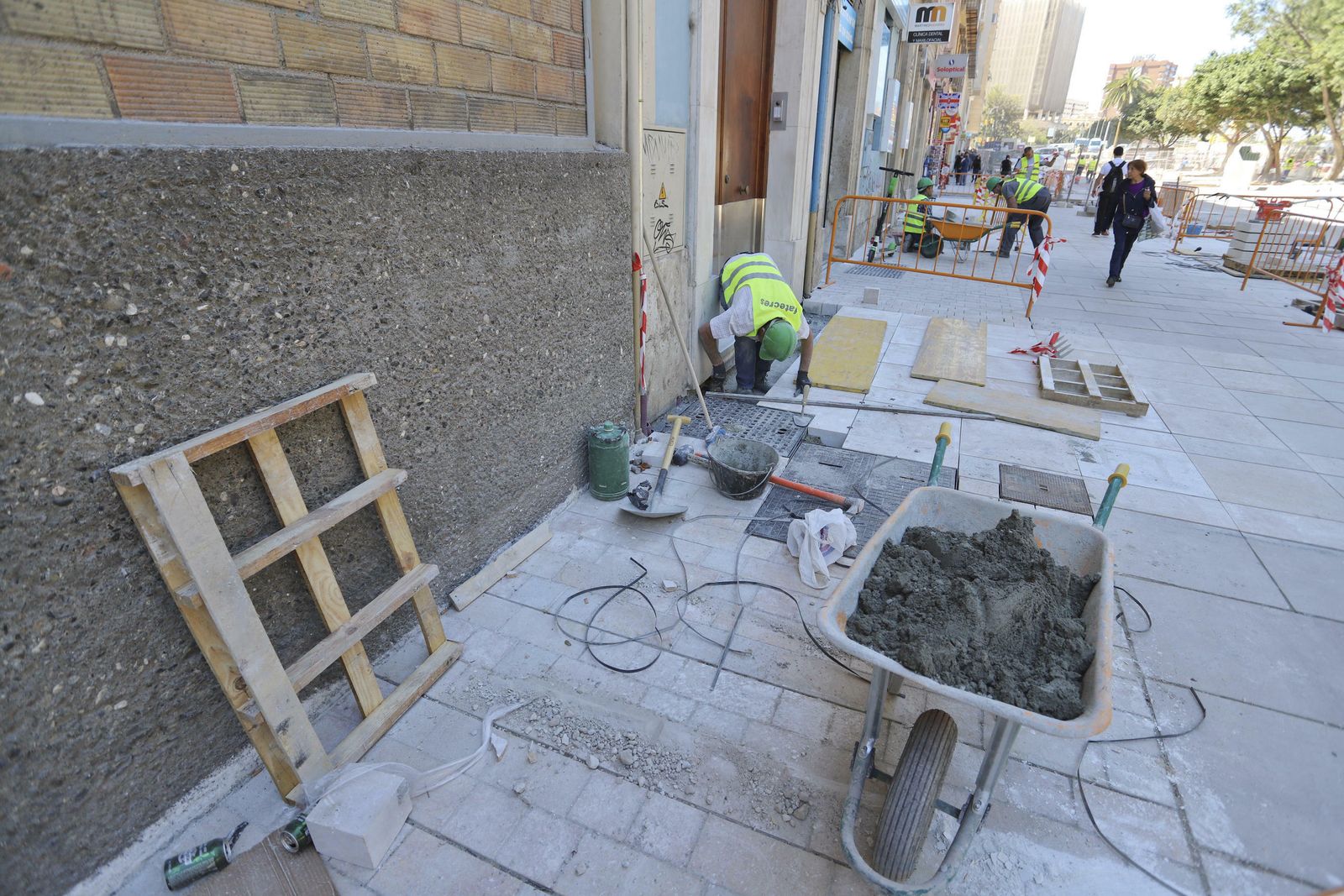 Las fotos de la recta final de las obras de la Alameda Principal