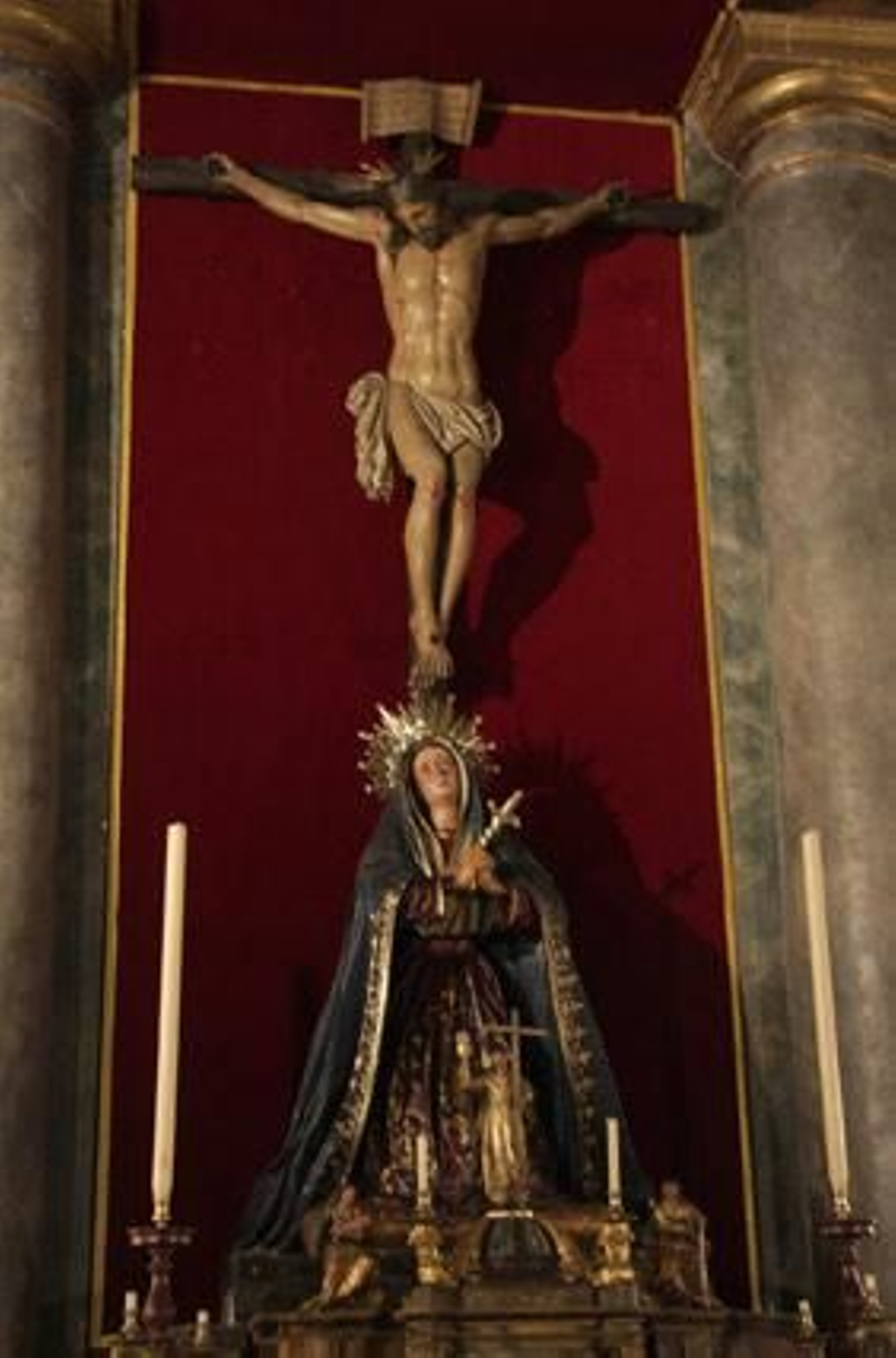 Stabat mater de la Escuela de Cristo. 

Foto: Belén Vargas