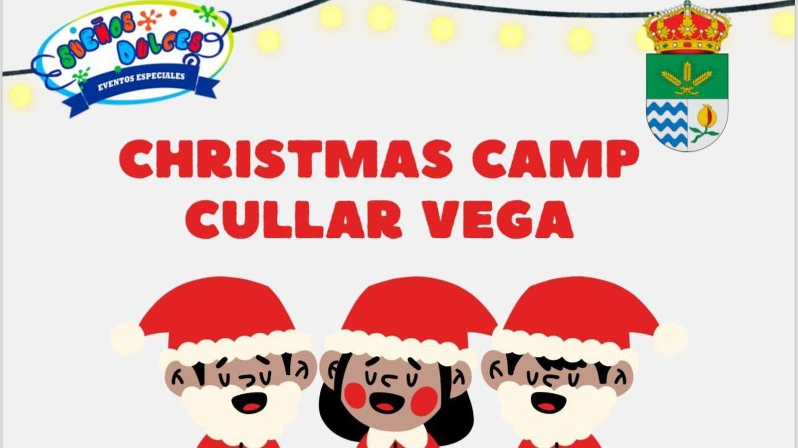 Cartel del Christmas Camp de Cúllar Vega