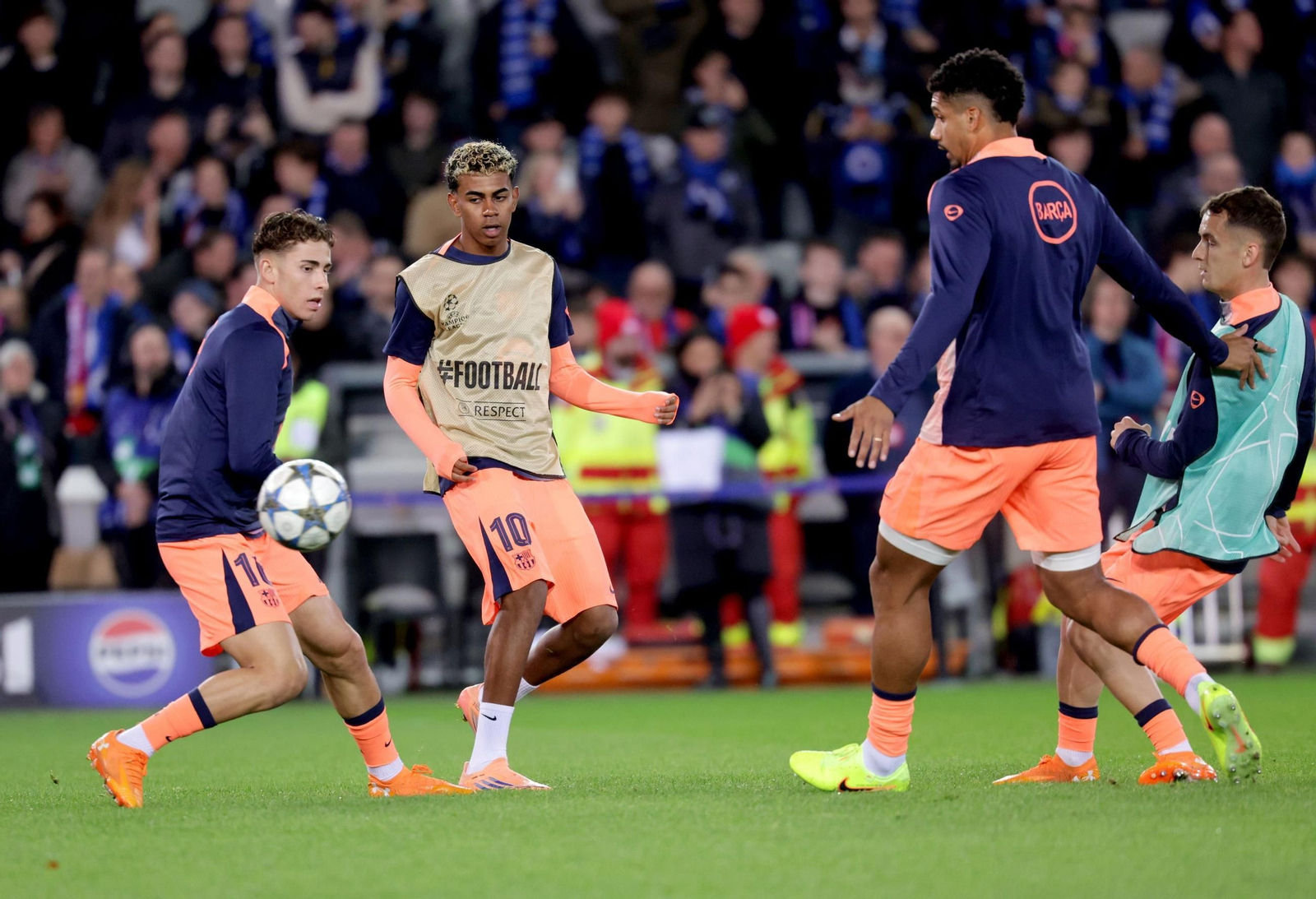 Las fotos del Brujas-Barcelona