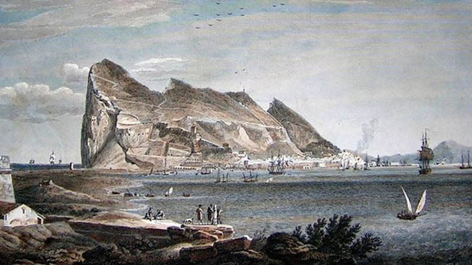Bahía de Gibraltar. Siglo XIX