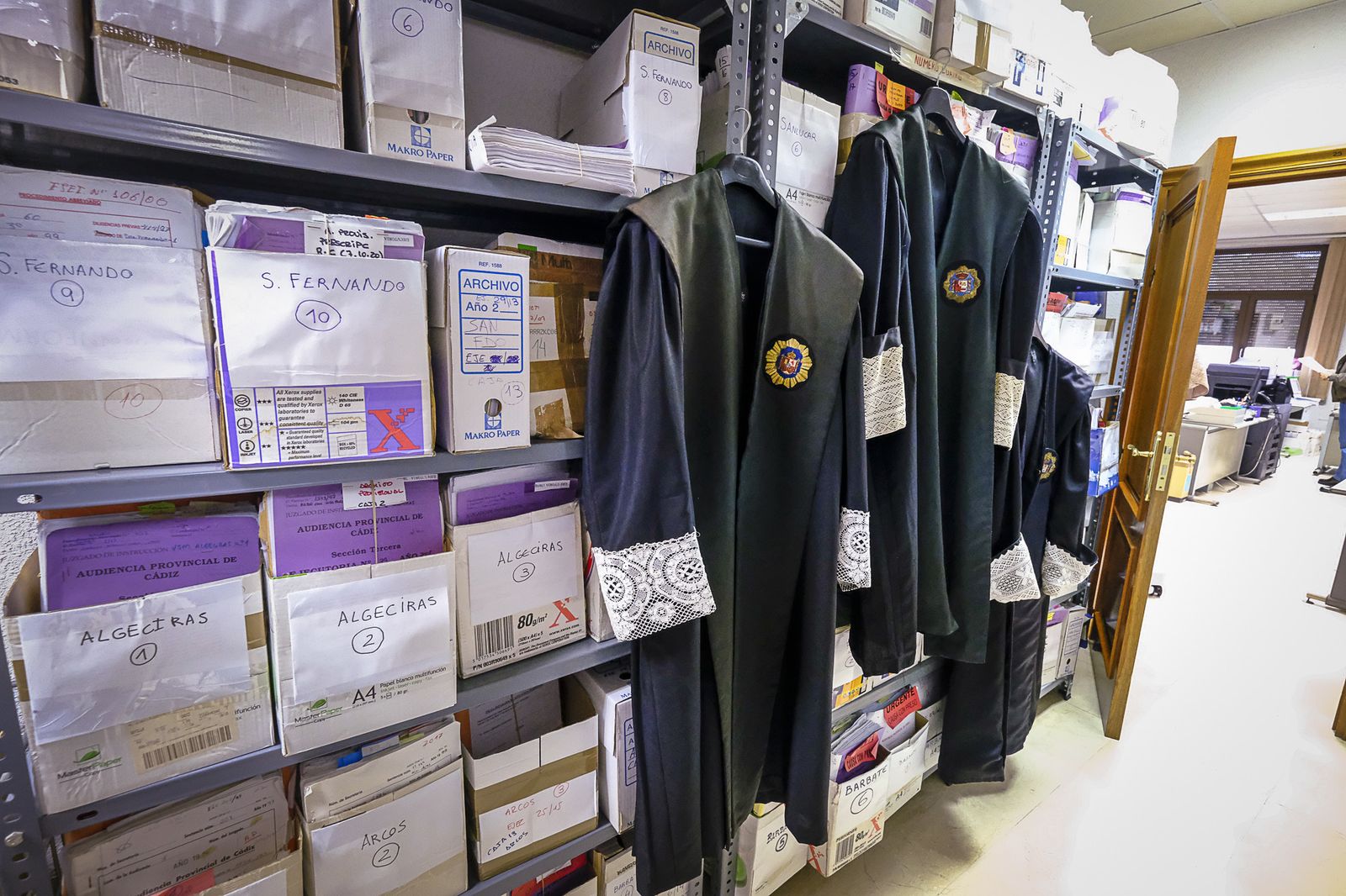 Huelga de jueces y fiscales en Cádiz