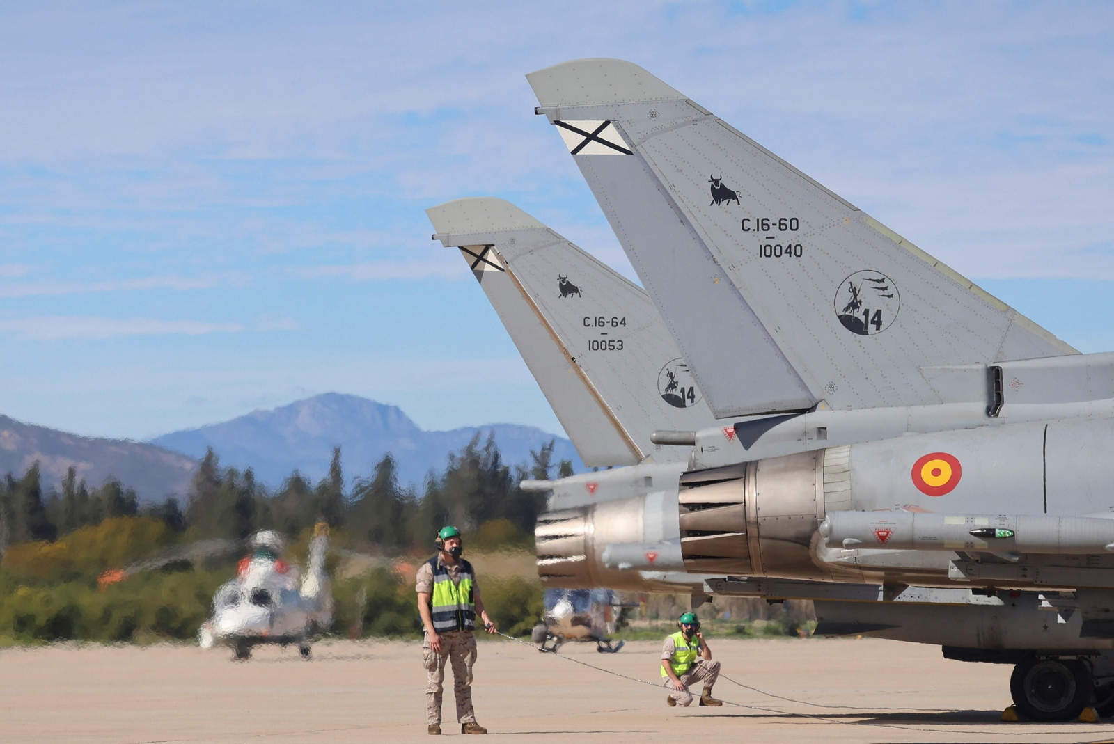 El ejercicio militar aéreo 'Eagle Eye', en fotos