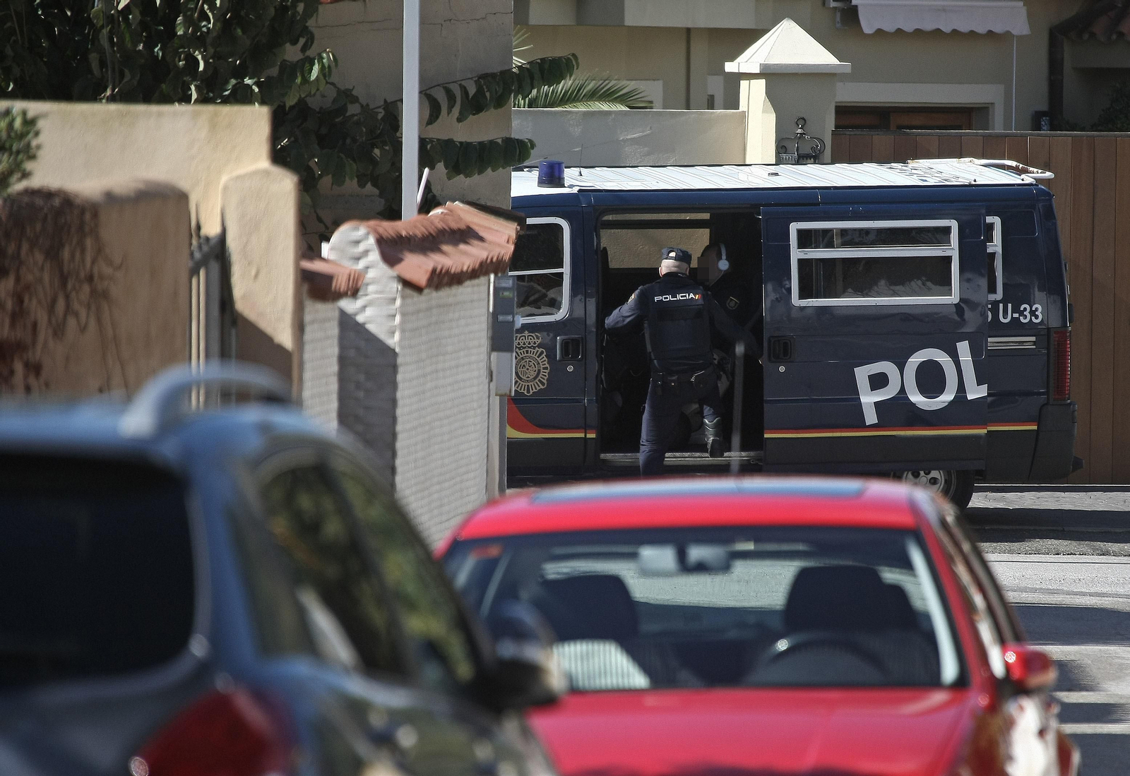 Imágenes de la macrooperación de Policía Nacional en Algeciras