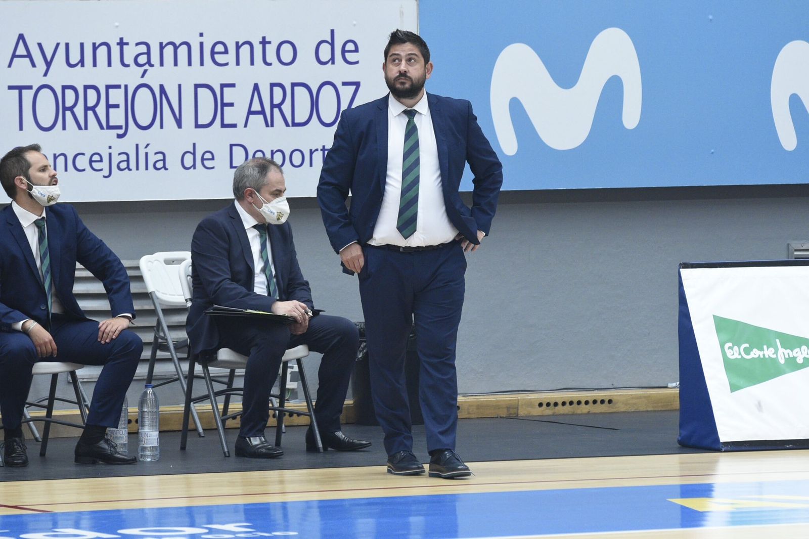 Josan González durante el encuentro ante el Movistar Inter.