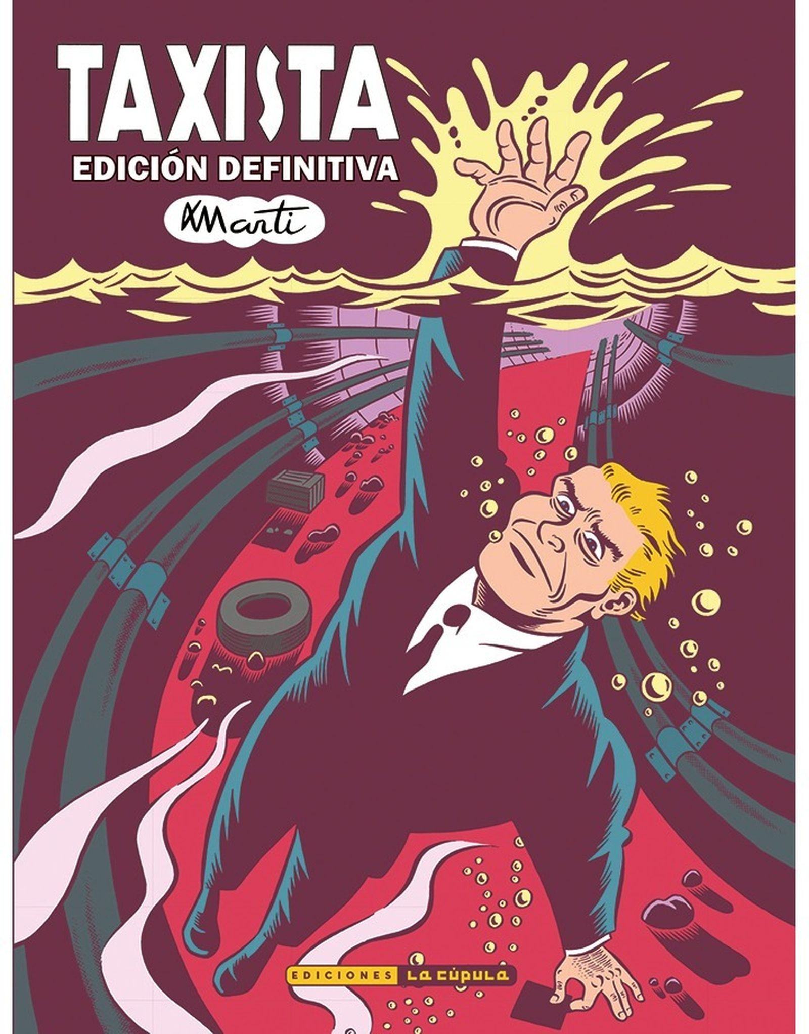 Detalle de la portada del cómic.