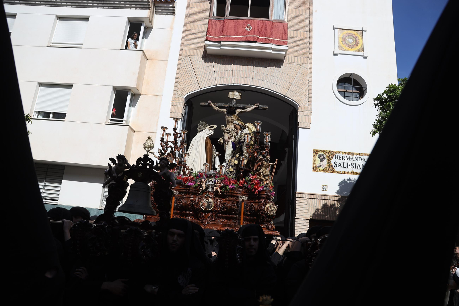 Salesianos en el Miércoles Santo en Málaga, en imágenes