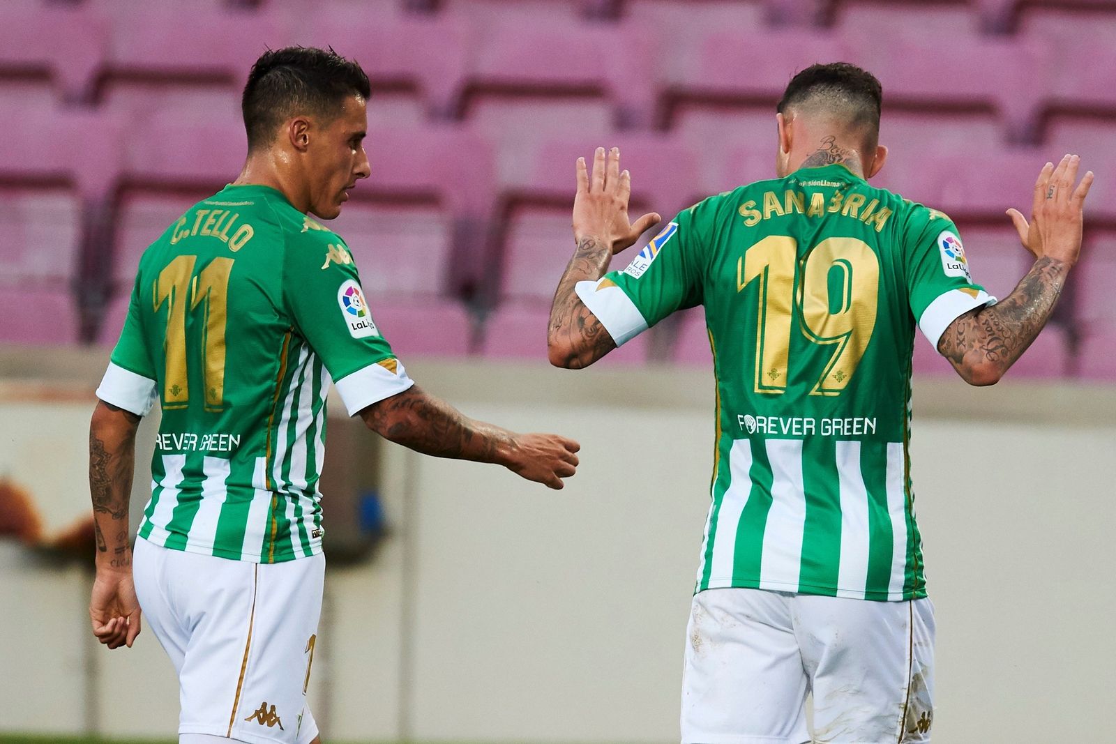 El Barcelona-Betis, en imágenes