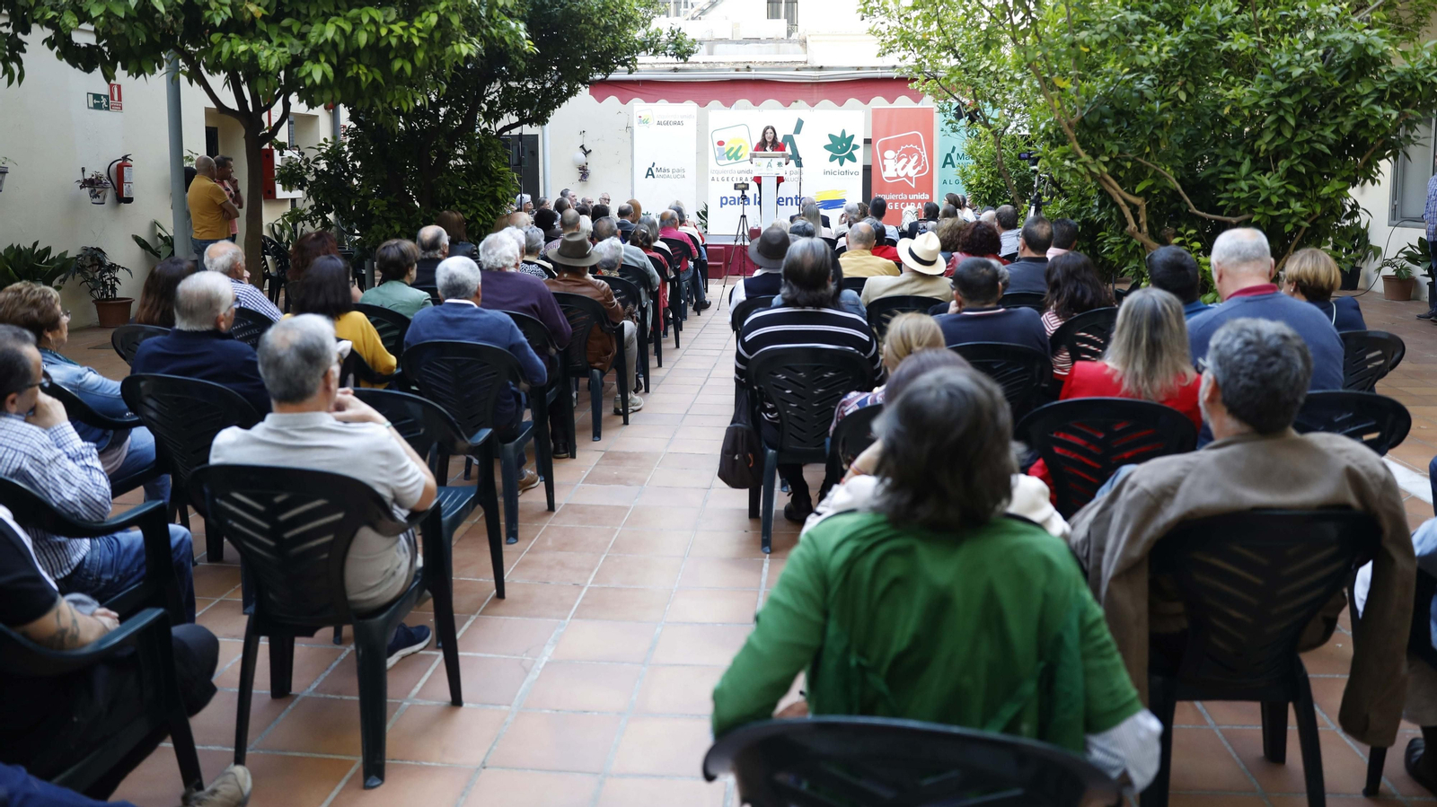 El candidato Andrés del Río, se presenta en la confluencia de izquierdas en Algeciras