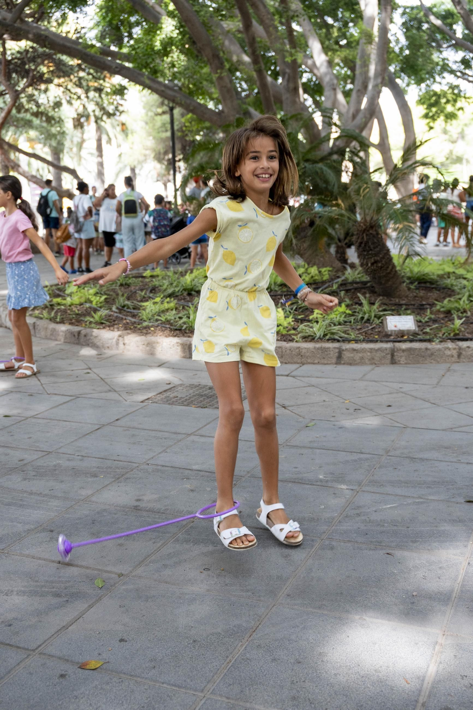 Las mejores fotos de los juegos infantiles en la Feria de Almería
