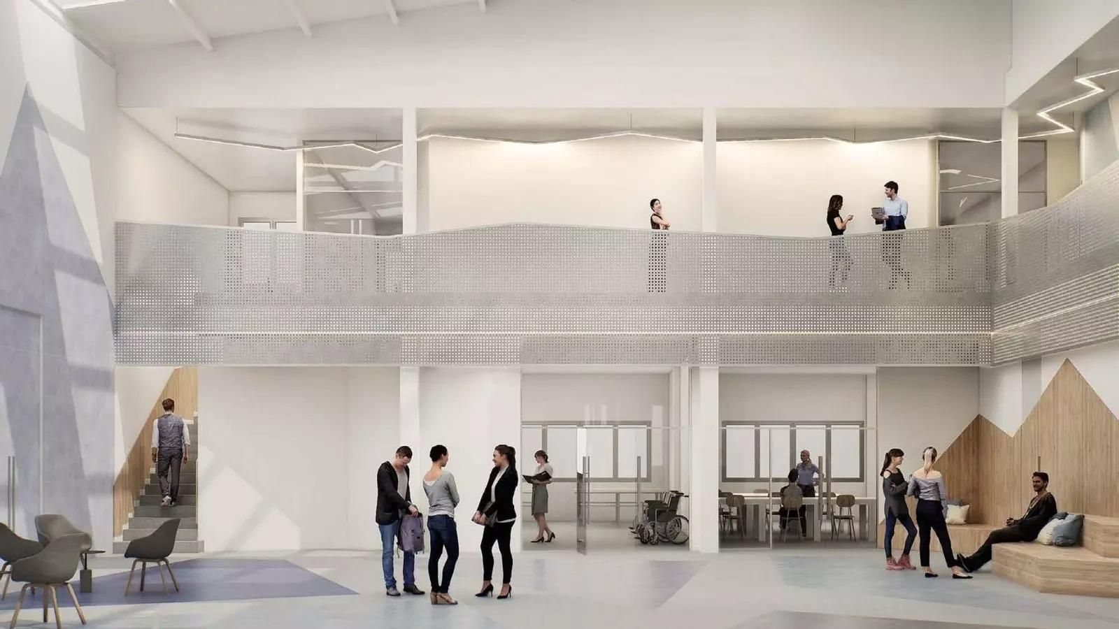 Proyecto de escuela de formación en Chiclana, que se incluye entre los beneficiados de los fondos europeos.