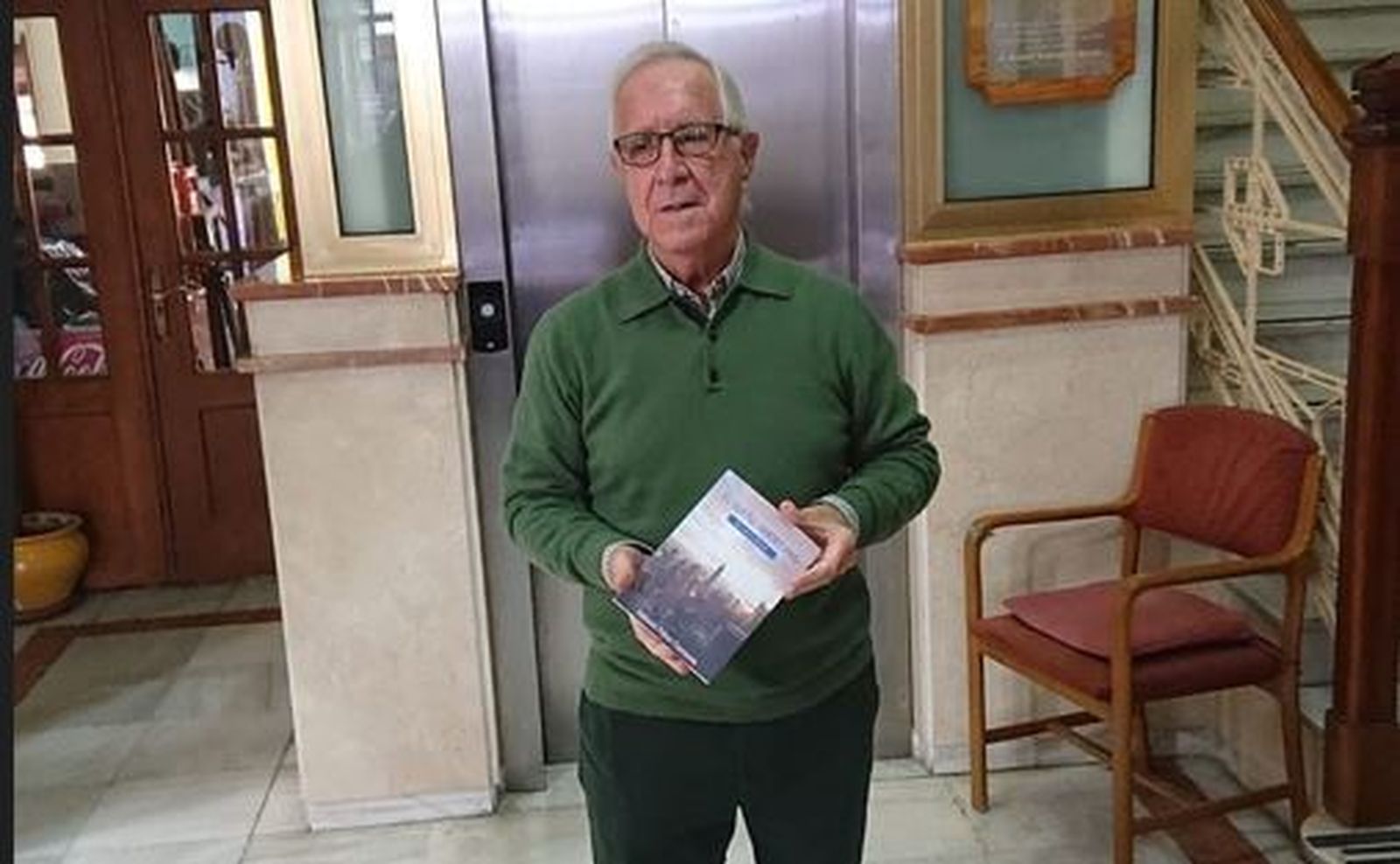 Lorenzo Gómez Chacón, en el Círculo Mercantil