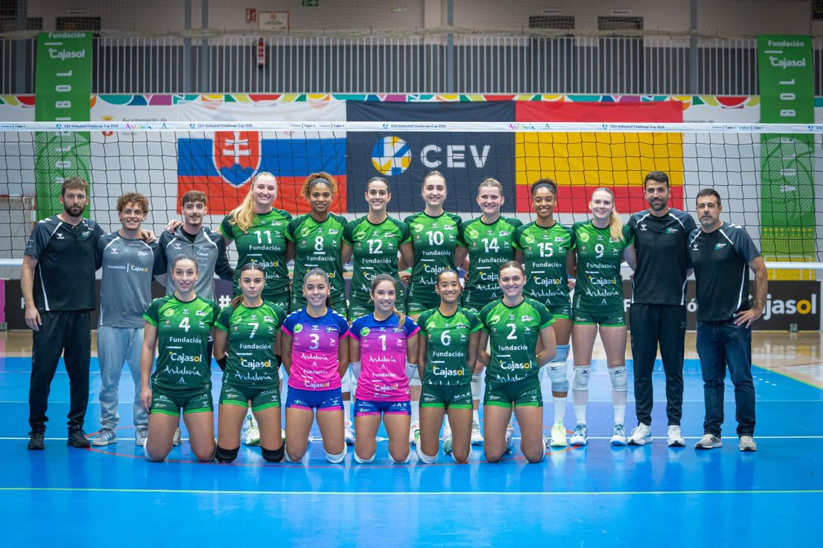 Las fotos del Fundación Cajasol Andalucía-Slovan Bratislava