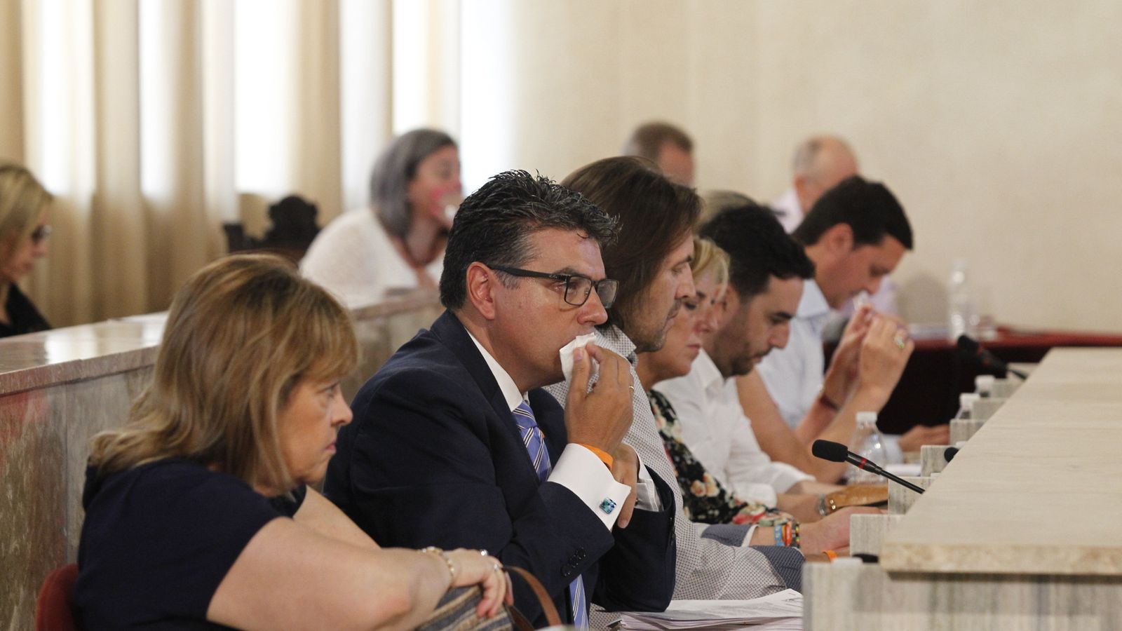 Mabel Hernández y Miguel Cazorla