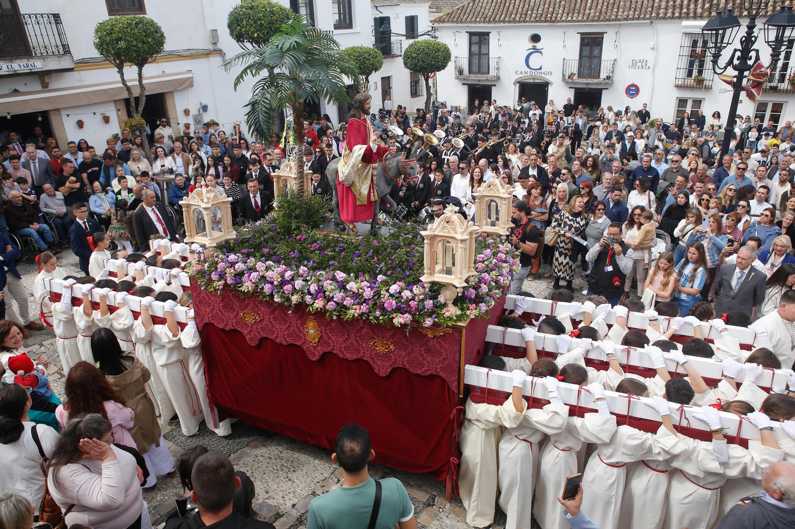 Fotos del Domingo de Ramos en San Roque