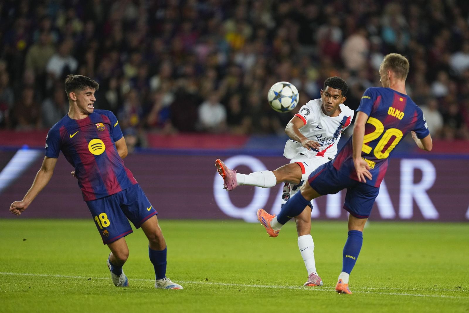 Las mejores fotos del Barcelona-PSG