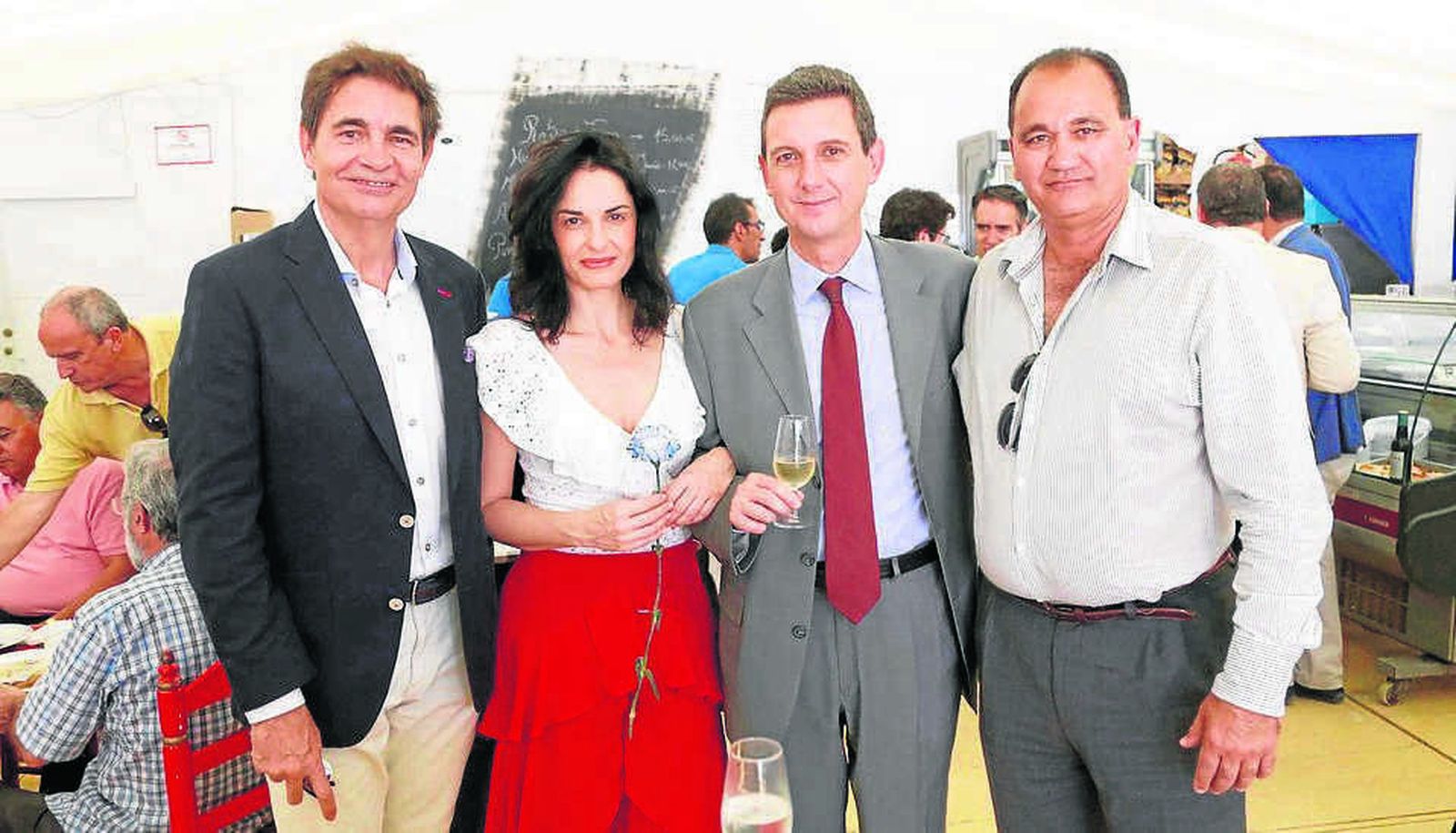 Rafa Cremades, Pilar Astola, Miguel Berraquero y Vicente Vargas.