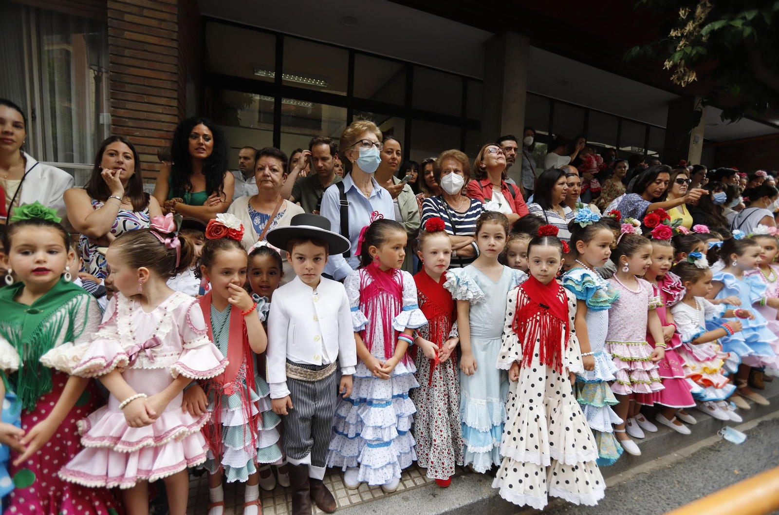 Imágenes de Emigrantes a su paso por el colegio Santo Ángel