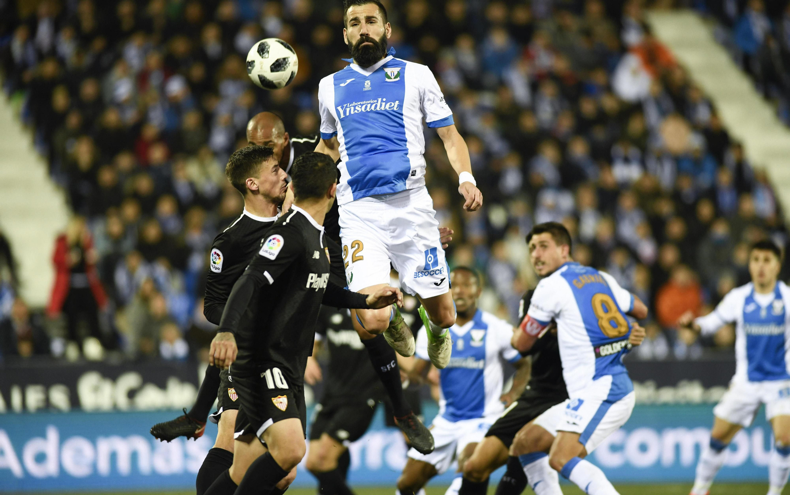 Las imágenes del Leganés-Sevilla de Copa