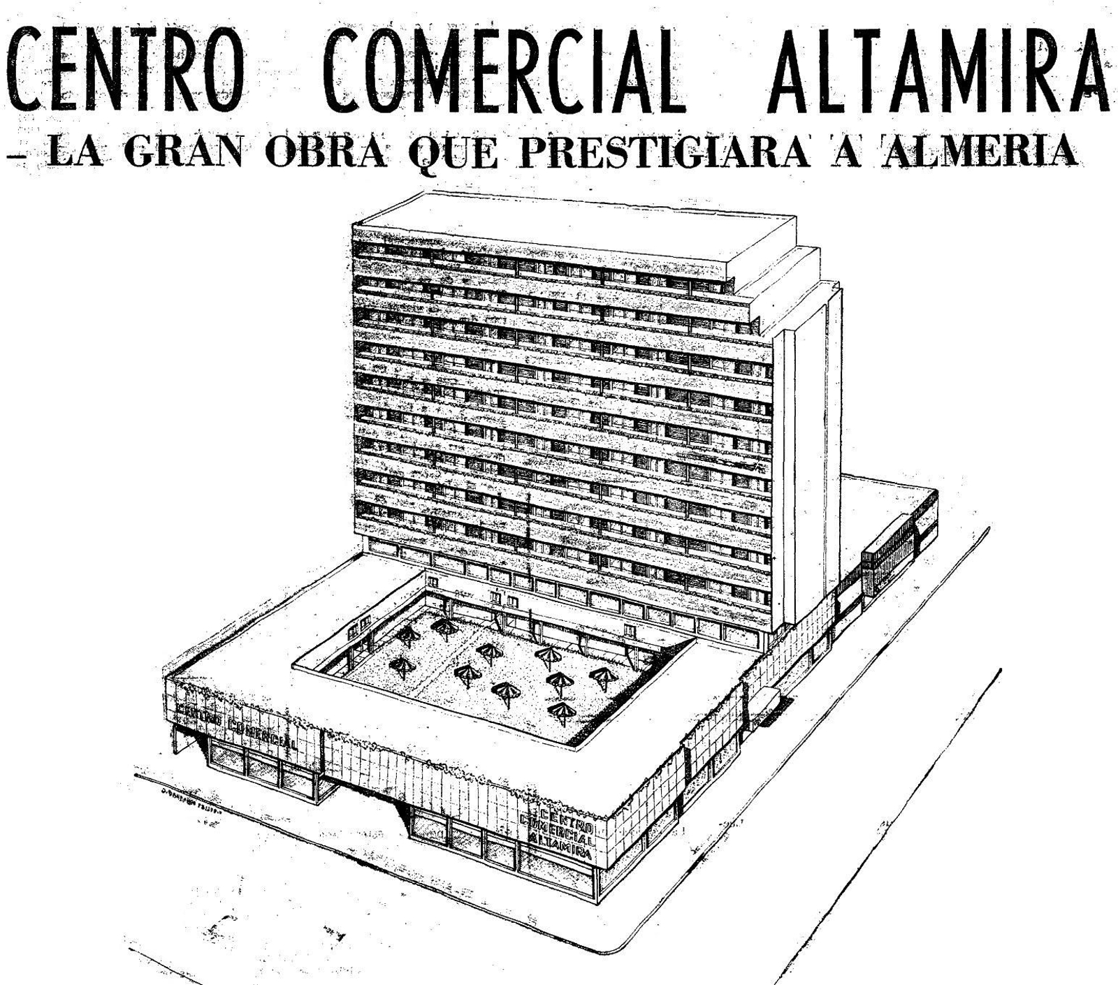 El Centro Comercial Altamira cumple hoy medio siglo
