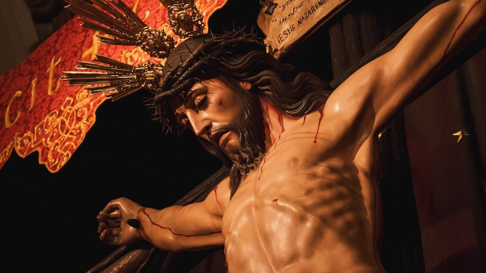 Altar de Cultos Cristo de la Buena Muerte de Granada, Cristo Rey 2025.jpg