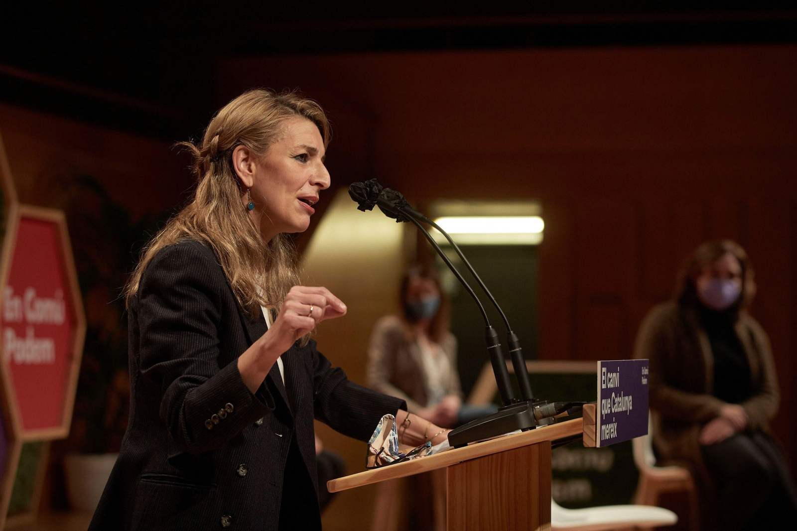 Yolanda Díaz, ministra de Trabajo.