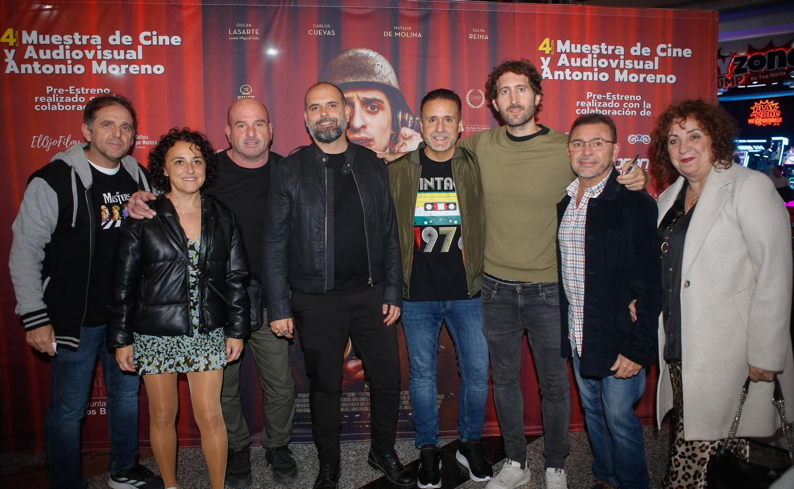 Las fotos del preestreno de la película de Alexis Morante sobre Gila en Los Barrios